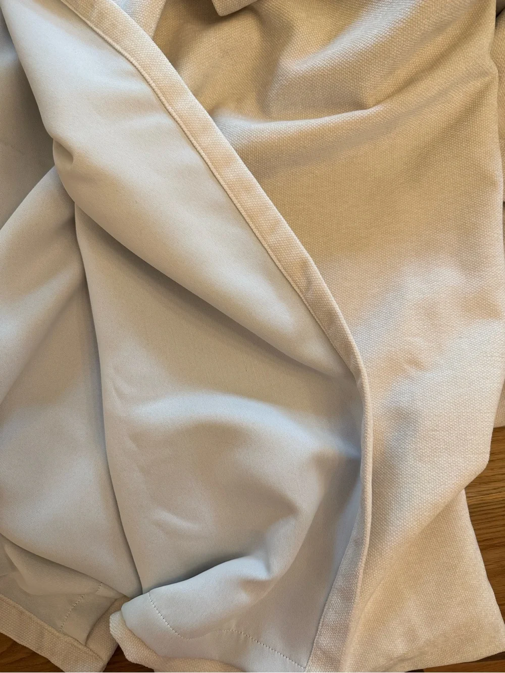 Pair of West Elm Cotton Velvet Blackout Curtains